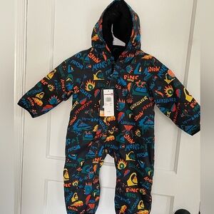 Quiksilver baby snowsuit size 6-12M